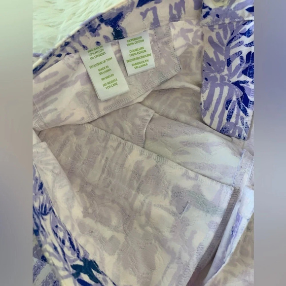 LILLY Pulitzer, Kelly Skinny Ankle Pants-lilac verben Rock the dock, 4 - Picture 11 of 16